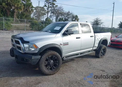 2018 Ram 2500 Tradesman 4X4 6'4 Box from USA, damaged, VIN 3C6UR5CL7JG404668